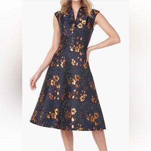 Kay Unger Midi Dress